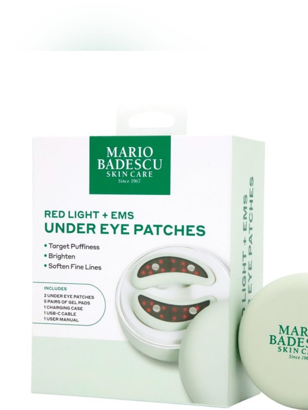 Brand NEW Mario Badescu Red Light + EMS Under Eye Patches